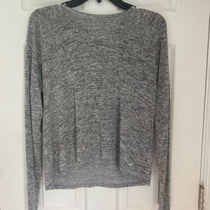Hollister Gray Long Sleeve Shirt